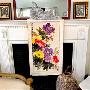 🌺Vintage Peony Flower Poster Art from China